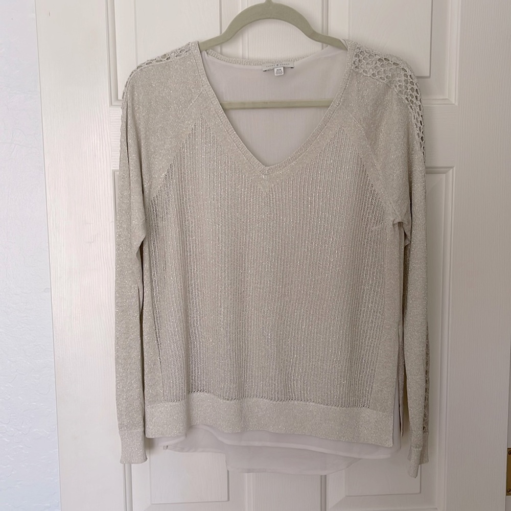 Lucky Brand🍀 Sweater Blouse Size:M